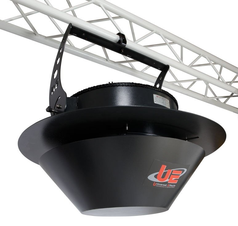 Universal Effect K 350 DMX striptease. Machine à confettis tombant